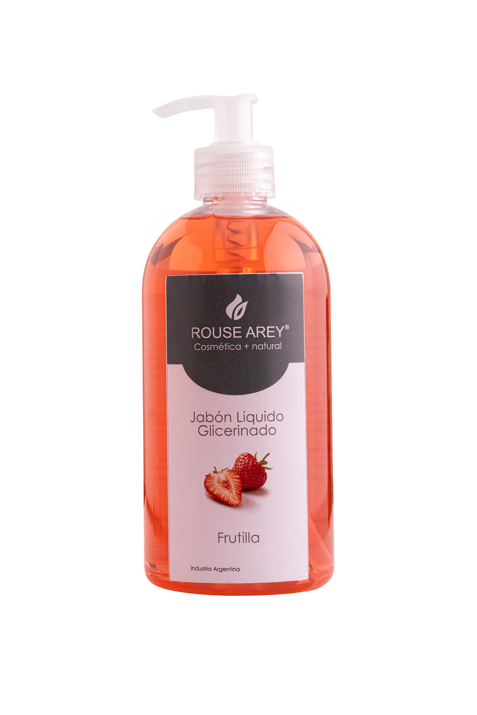 Jabon Liquido Glicerinado: FRUTILLA - 500 cc
