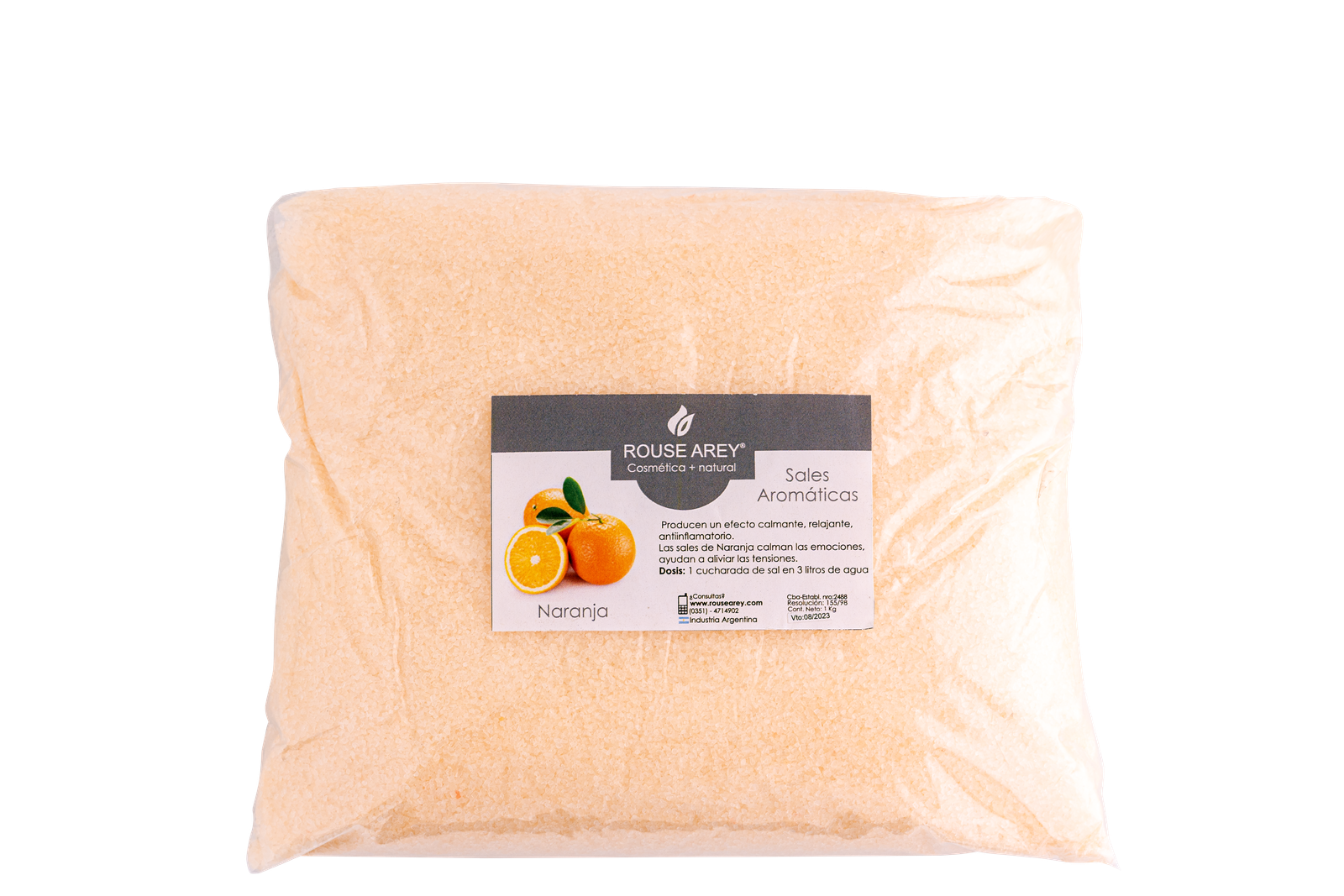 Sales de Baño NARANJA - 1 Kg