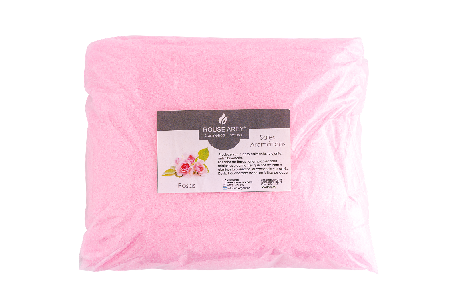 Sales de Baño ROSAS - 1 Kg